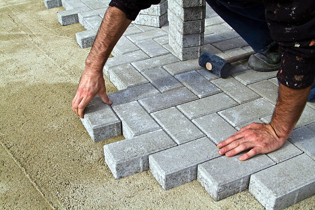 Residential Paver Driveway in Magnet Cove, AR